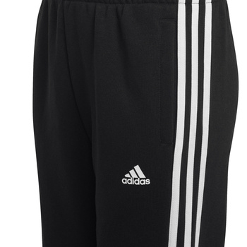 Spodnie dresowe dziecięce adidas ESSENTIALS 3-STRIPES czarne HR6333