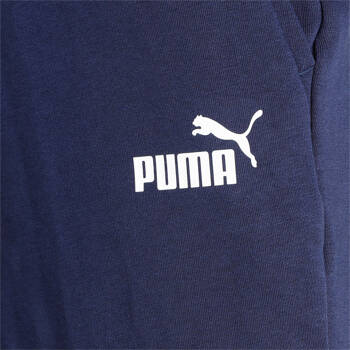 Spodnie dresowe męskie Puma ESS LOGO TR CL granatowe 58671606