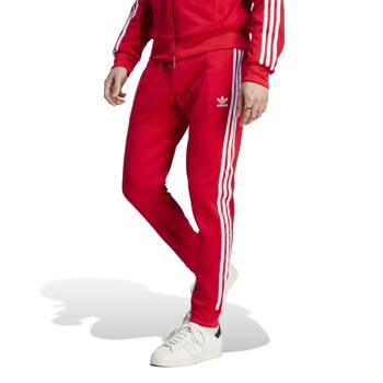 Spodnie dresowe męskie adidas ADICOLOR CLASSICS SST czerwone IM4543
