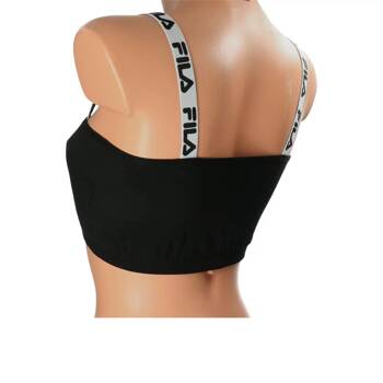 Stanik sportowy damski Fila WOMAN BRA czarny FU6063-200