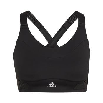 Stanik sportowy damski adidas FASTIMPACT LUXE czarny HA0071