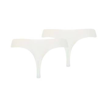 Stringi damskie Puma SEAMLESS 2-PACK białe 93502203