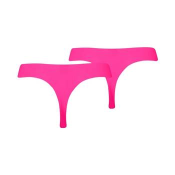 Stringi damskie Puma SEAMLESS 2-PACK różowe 93502211