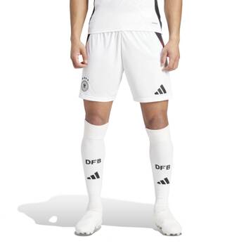 Szorty piłkarskie męskie adidas GERMANY 24 HOME białe IP8151