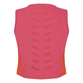 Tank top damski Salewa PEDROC DRY pomarańczowy 00-0000028322_4151