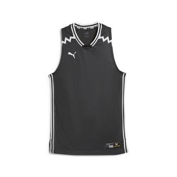 Tank top męski Puma HOOPS TEAM GAME czarny 67662801