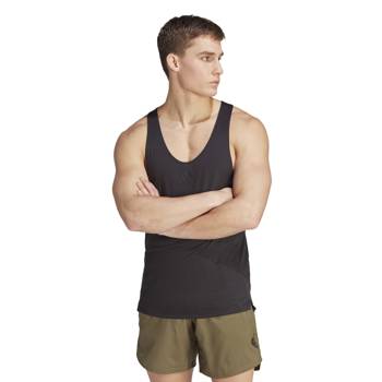 Tank top męski adidas WORKOUT STRINGER czarny IL1403